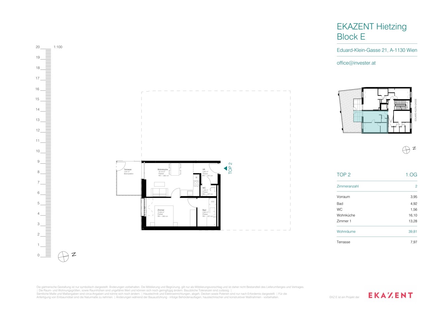 Wohnung zum Kauf 351.000 € 2 Zimmer 39,8 m²<br/>Wohnfläche 01.06.2025<br/>Verfügbarkeit Wien 1130