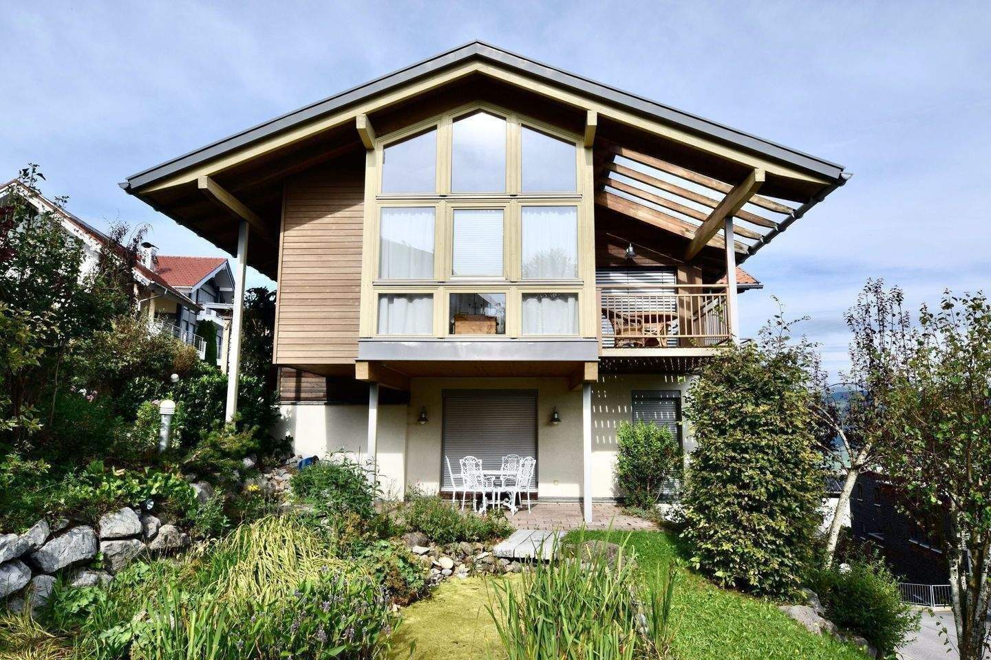 Immobilie in Oberreute -  Traumhaftes hochwertiges Chalet in AT Sulzberg einmalige Bergsicht Tolle Gelegenheit - Rarität - nahe Oberreute ( D ) - Bild 1