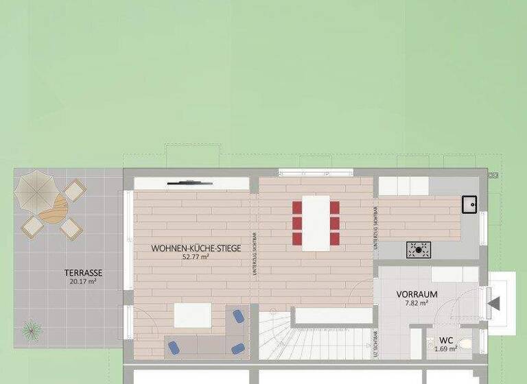 Doppelhaushälfte zur Miete - Erstbezug 2.452 € 4 Zimmer 127,1 m² 307,5 m² Grundstück Sarobagasse Langenzersdorf 2103