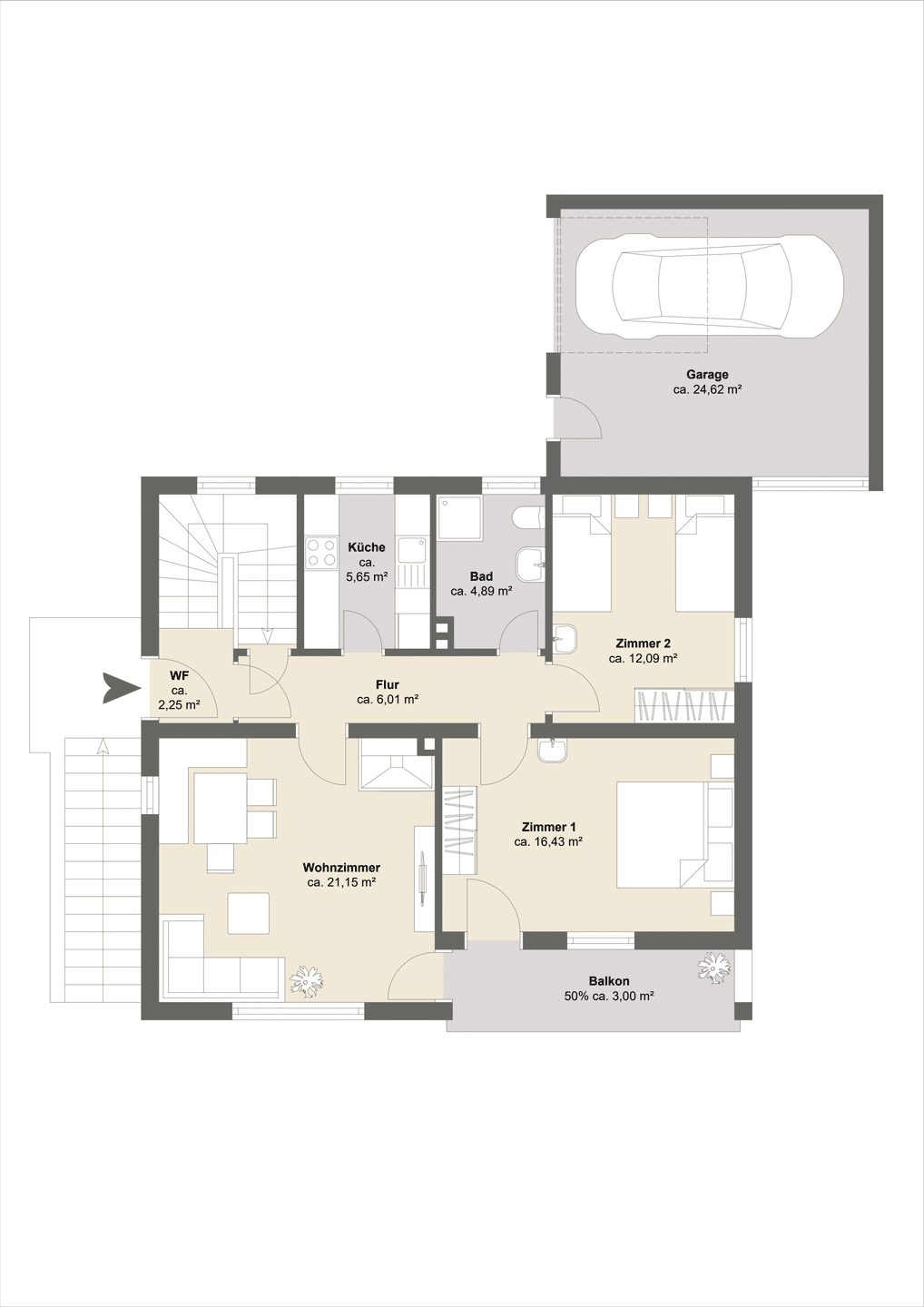 Einfamilienhaus zum Kauf - Ansicht 4