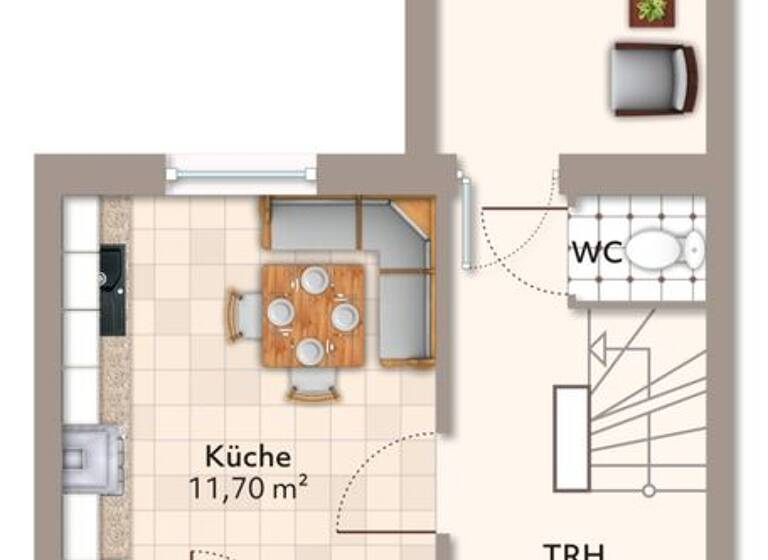 Reihenmittelhaus zum Kauf 259.000 € 6 Zimmer 132,3 m² 219 m² Grundstück frei ab sofort Geneicken Mönchengladbach 41238