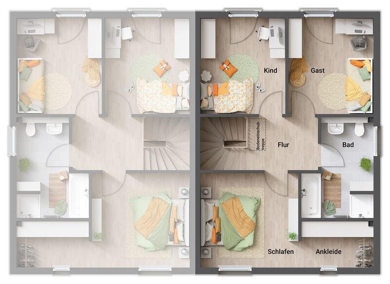 Doppelhaushälfte zum Kauf 424.000 € 5 Zimmer 118 m²<br/>Wohnfläche 389 m²<br/>Grundstück Stromberg 55442