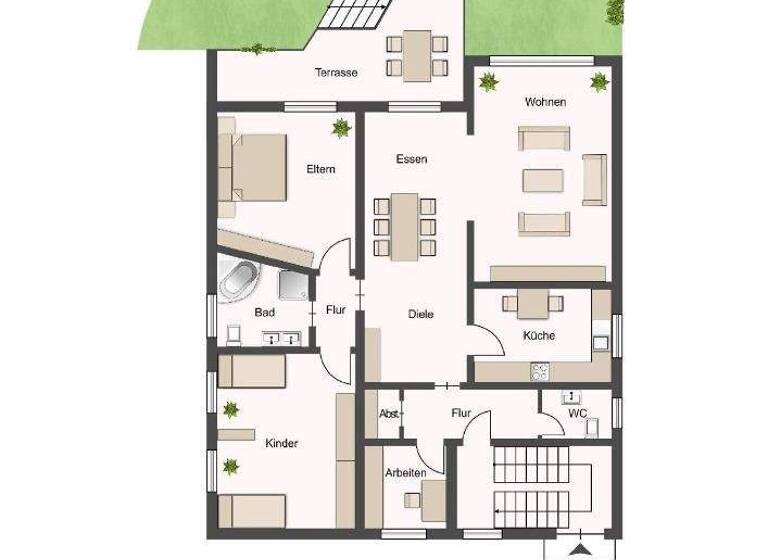 Mehrfamilienhaus zum Kauf 469.000 € 8 Zimmer 240 m² 876 m² Grundstück Nordsteimke Wolfsburg 38446