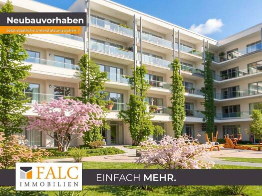 Wohnung zum Kauf - Erstbezug provisionsfrei 514.331 € 2 Zimmer 57,8 m² Sebald Nürnberg 90431