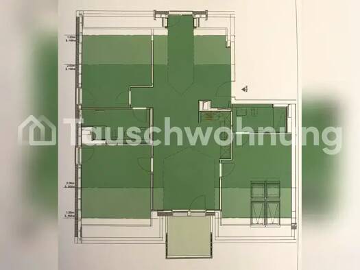 Wohnung zur Miete Tauschwohnung 1.638 € 4 Zimmer 104 m² 3. Geschoss Fahrland Potsdam 14476