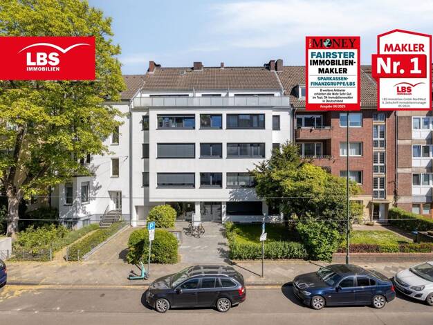 Wohnung zum Kauf 195.000 € 2 Zimmer 40 m² Uhlandstraße 43 Düsseltal Düsseldorf 40237