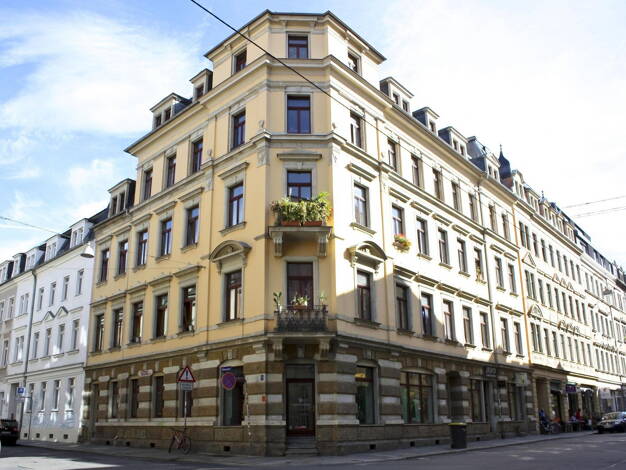 Wohnung zum Kauf provisionsfrei 139.200 € 2 Zimmer 43,2 m² 2. Geschoss Louisenstraße Äußere Neustadt Dresden 01099