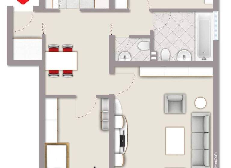 Wohnung zum Kauf 225.000 € 3,5 Zimmer 80 m² Mitte Witten 58453