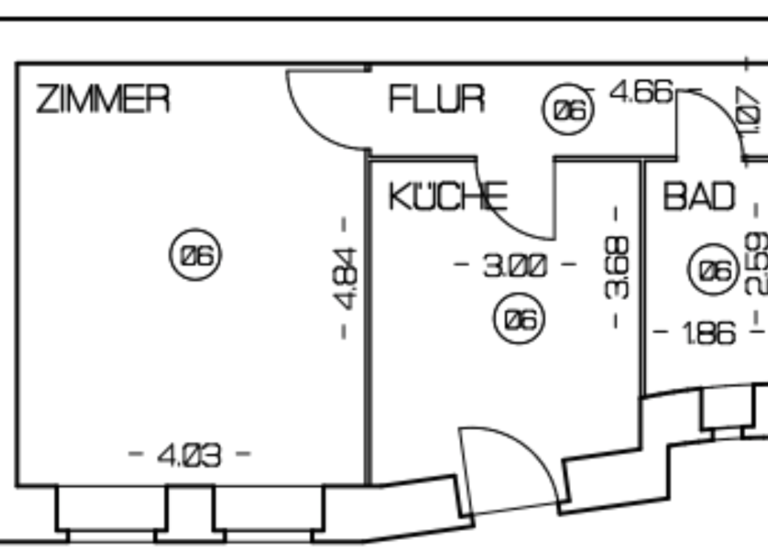 Wohnung zum Kauf 252.000 € 1 Zimmer 40,2 m²<br/>Wohnfläche EG<br/>Geschoss Prinzregentenstrasse 84 Wilmersdorf Berlin 10717