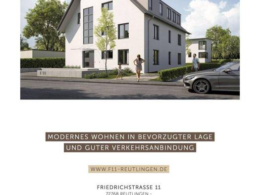 Wohnung zum Kauf - Erstbezug 429.000 € 3 Zimmer 72,7 m² EG Sickenhausen Reutlingen-Sickenhausen 72768