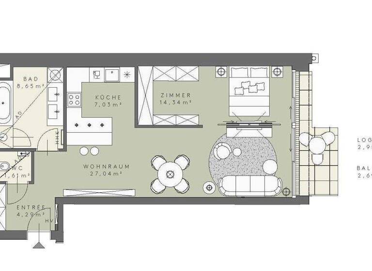 Wohnung zur Miete 1.492 € 2 Zimmer 63 m² frei ab 01.06.2026 Wien 1010