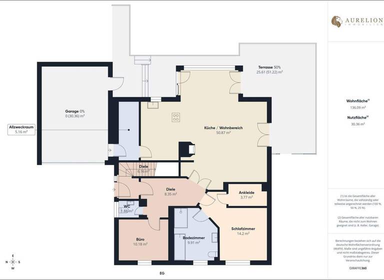 Mehrfamilienhaus zum Kauf 919.000 € 8 Zimmer 265 m² 485 m² Grundstück Wenigumstadt Großostheim / Wenigumstadt 63762