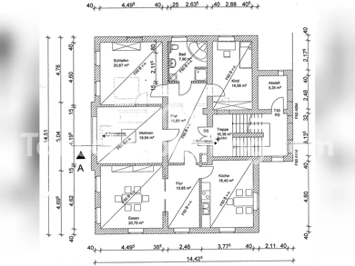 Wohnung zur Miete Tauschwohnung 812 € 4,5 Zimmer 130 m² 1. Geschoss Leuben/Niedersedlitz (Sachsenwerk) Dresden 01257