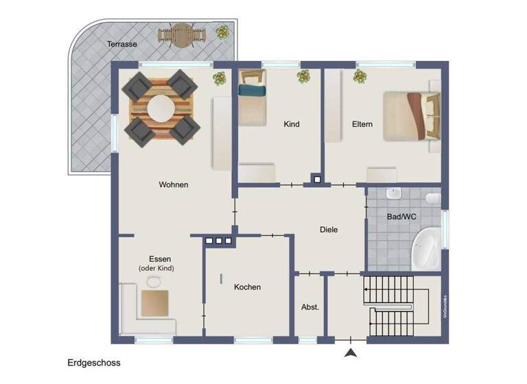 Mehrfamilienhaus zum Kauf 369.000 € 7 Zimmer 176 m² 824 m² Grundstück St. Claas Attendorn 57439