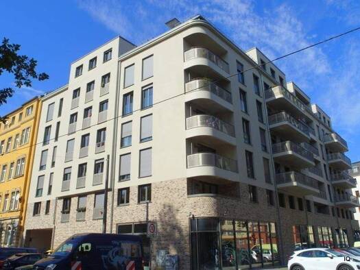 Wohnung zur Miete 1.034 € 3 Zimmer 83,1 m² 2. Geschoss Conradstraße 2 Leipziger Vorstadt Dresden 01097