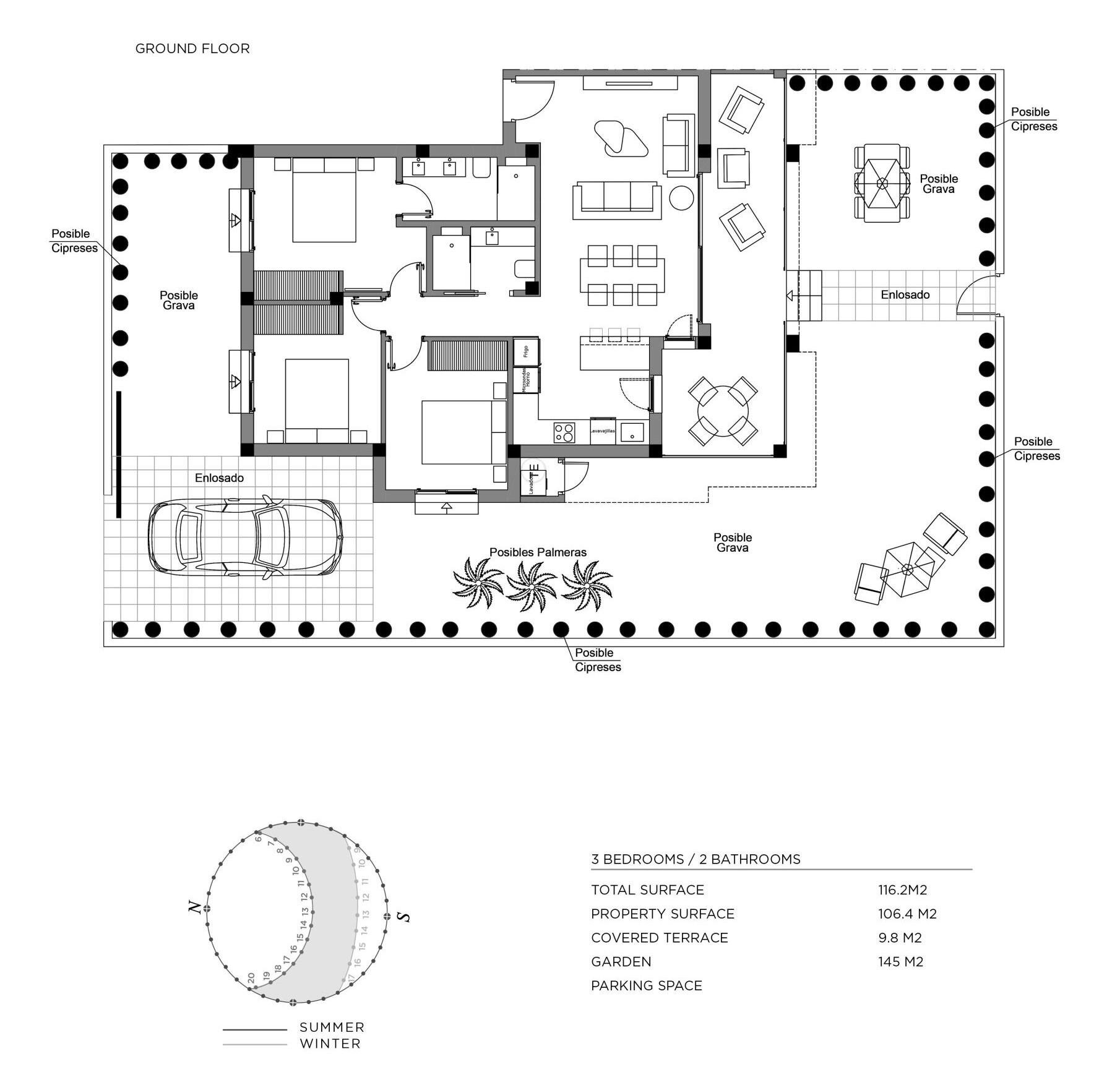 Einfamilienhaus zum Kauf provisionsfrei 423.000 € 4 Zimmer 116 m²<br/>Wohnfläche 145 m²<br/>Grundstück CIUDAD QUESADA