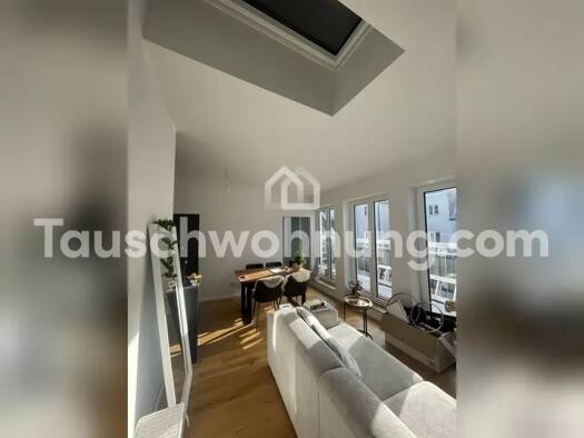 Wohnung zur Miete Tauschwohnung 1.300 € 2 Zimmer 44 m² Dachgeschoss, 4. Geschoss Schwabing-West München 80796