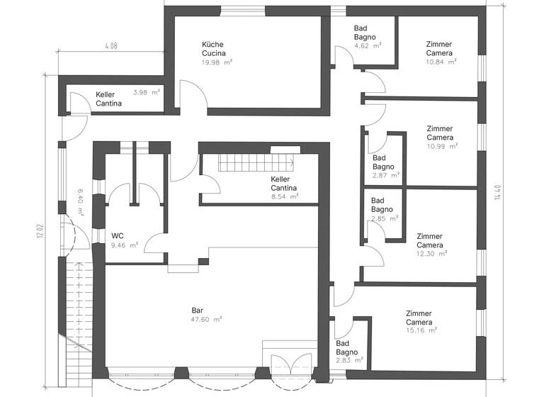 Einfamilienhaus zum Kauf 1.200.000 € 267 m² In der Au 18 Tramin an der Weinstraße 39040