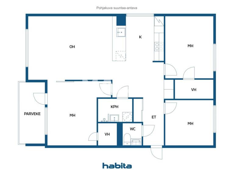 Wohnung zum Kauf 198.000 € 4 Zimmer 82 m² 3. Geschoss Koristonkaari 2 Kaarina 20780
