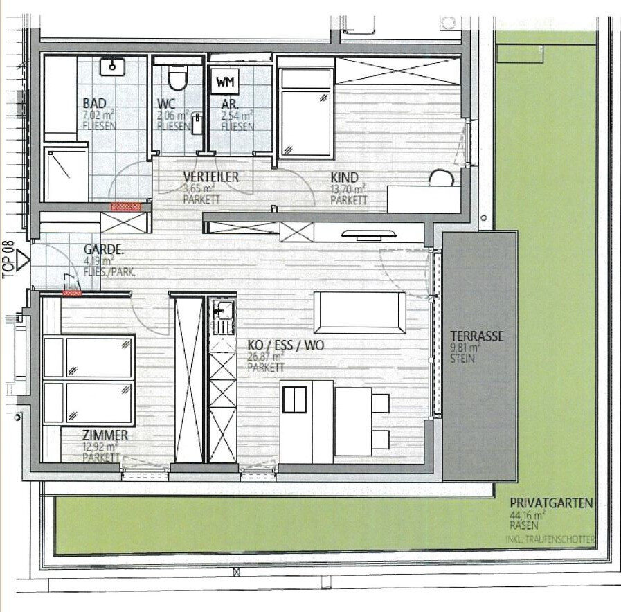 Wohnung zum Kauf 439.000 € 3 Zimmer 73 m²<br/>Wohnfläche EG<br/>Geschoss Steinach am Brenner 6150