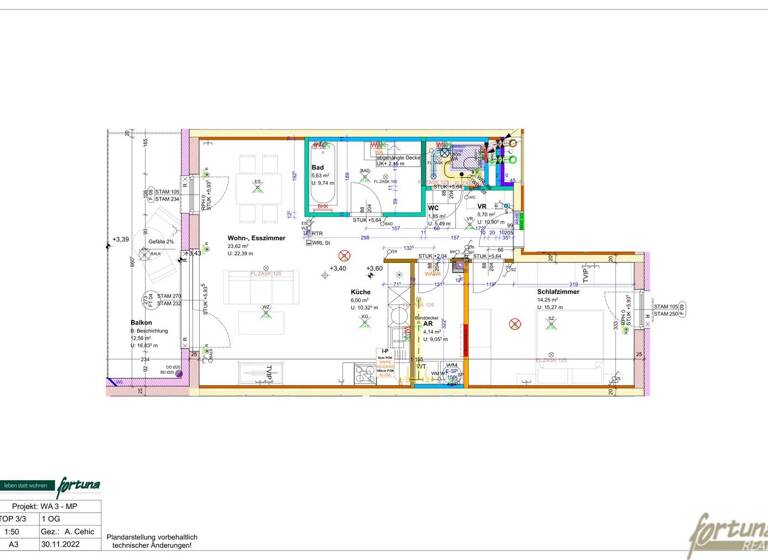 Wohnung zum Kauf - Erstbezug 264.396 € 2 Zimmer 60,9 m² 1. Geschoss Marktplatz 3a Leobersdorf 2544