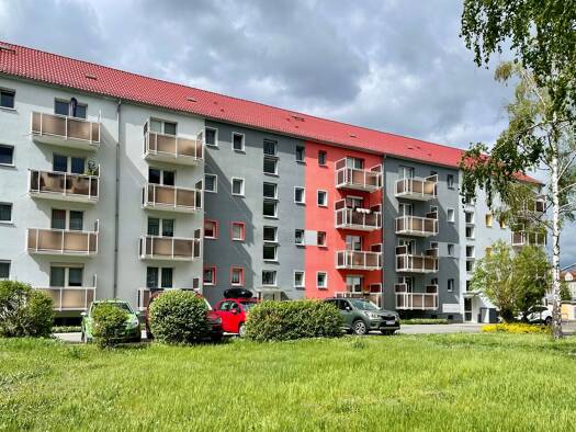 Wohnung zur Miete 363 € 2 Zimmer 49 m² 2. Geschoss frei ab sofort Max-Haarig-Straße 13 Meißen 01662