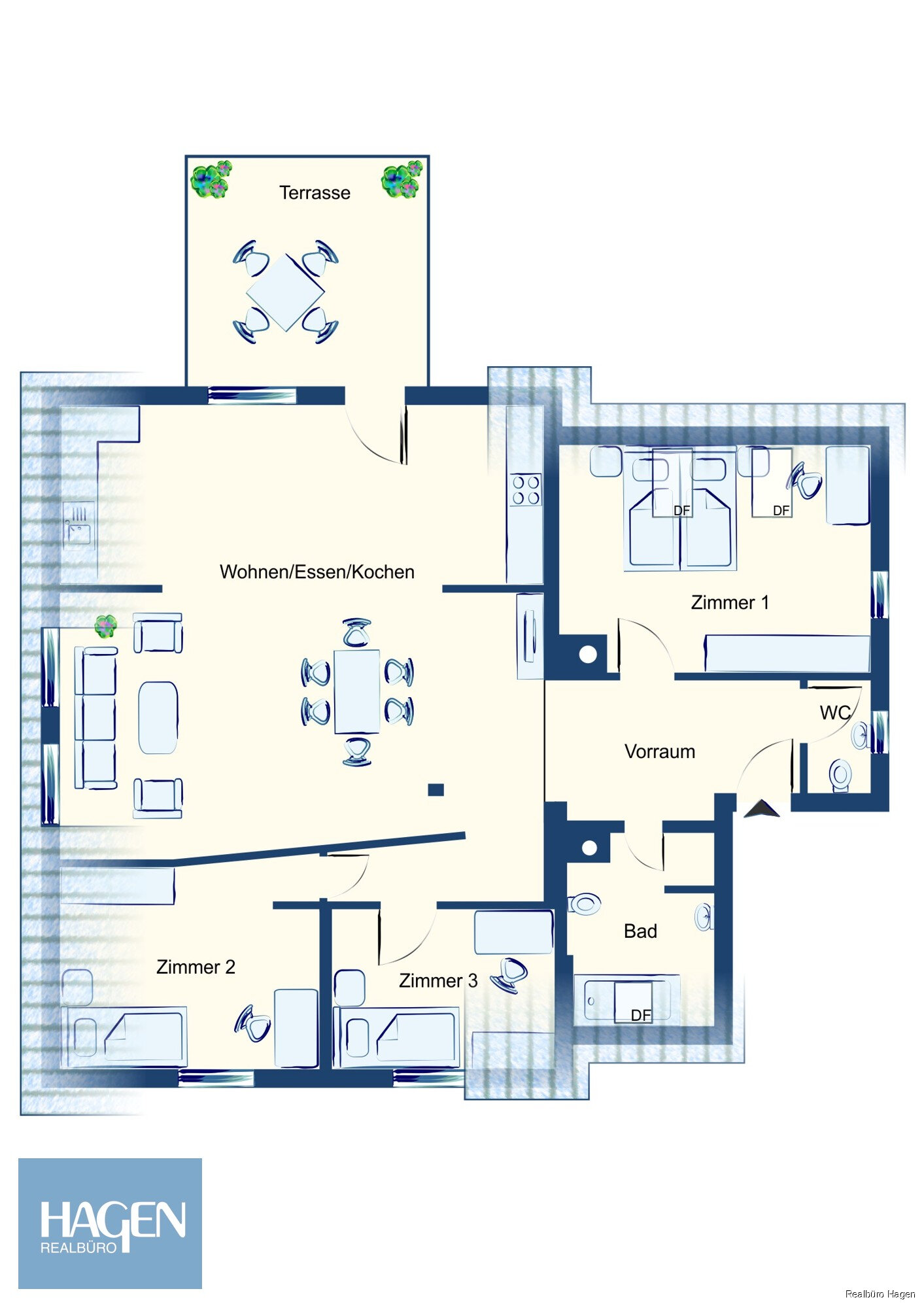 Wohnung zum Kauf 375.000 € 4 Zimmer 117 m²<br/>Wohnfläche 2.<br/>Geschoss Kapellenstraße 18 Lustenau 6890