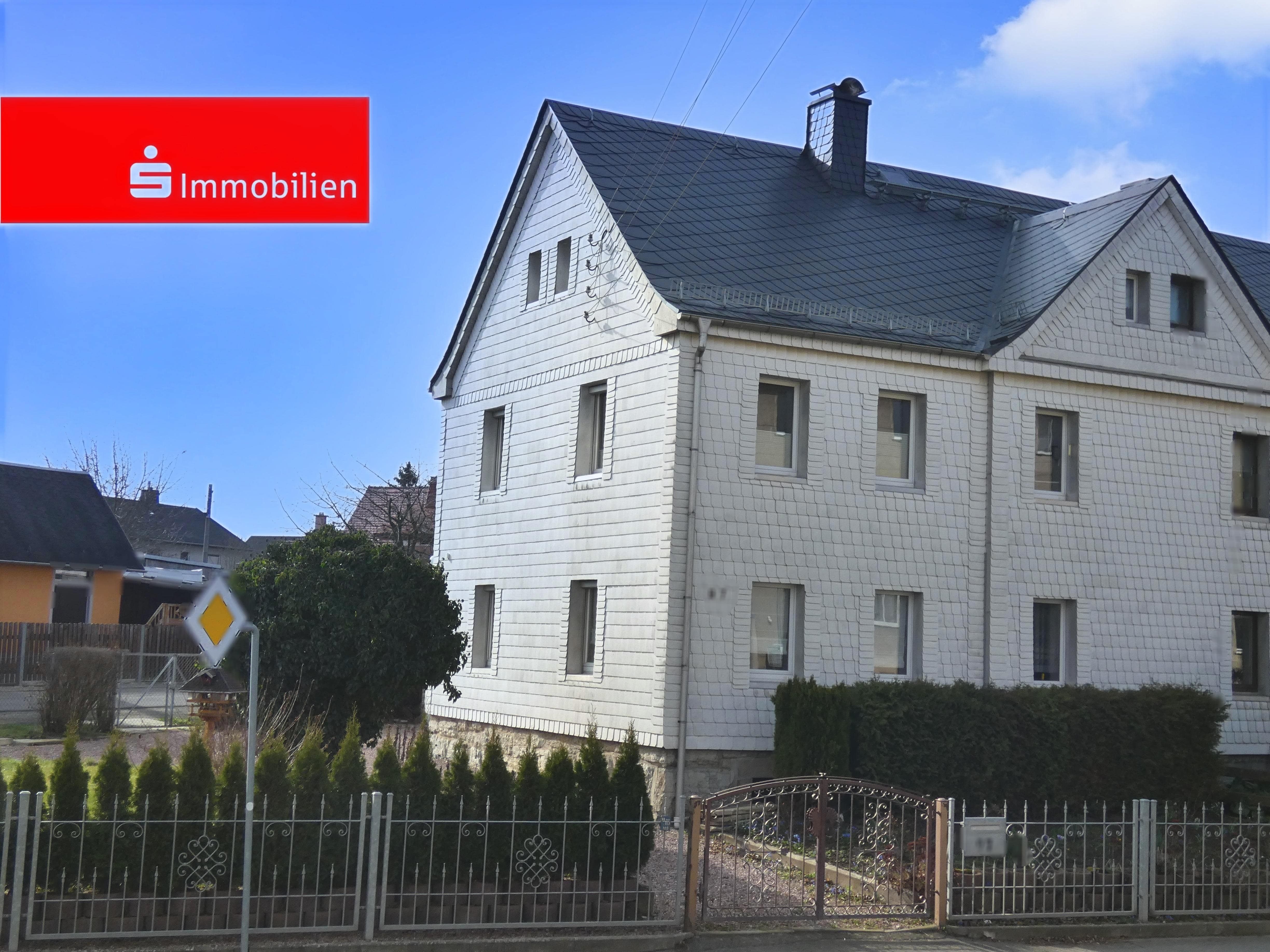 Doppelhaushälfte zum Kauf 125.000 € 6 Zimmer 109 m²<br/>Wohnfläche 382 m²<br/>Grundstück ab sofort<br/>Verfügbarkeit Schleiz Schleiz 07907