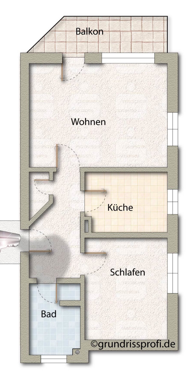 Wohnung zur Miete 595 € 2 Zimmer 60 m²<br/>Wohnfläche 1.<br/>Geschoss ab sofort<br/>Verfügbarkeit Karlsbaderstraße 1 Bad Meinberg Horn-Bad Meinberg 32805