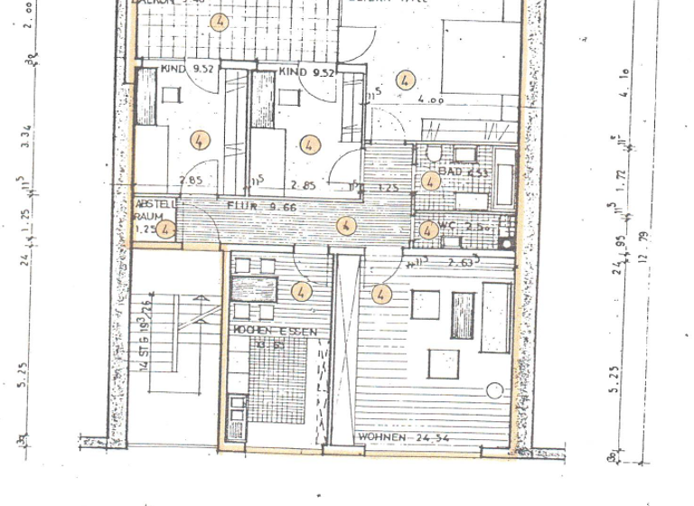 Wohnung zum Kauf 320.000 € 4 Zimmer 98,4 m² Bretten 75015