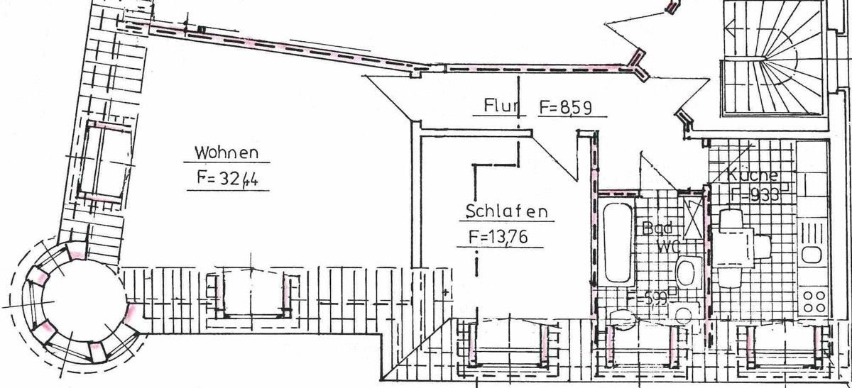 Wohnung zur Miete Wohnen auf Zeit 840 € 2 Zimmer 70 m²<br/>Wohnfläche 01.04.2025<br/>Verfügbarkeit Schelfstadt Schwerin 19055