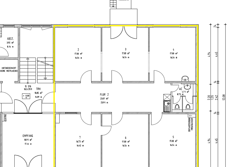 Büro zur Miete 1.420 € 130 m² Bürofläche Schutterwald 77746