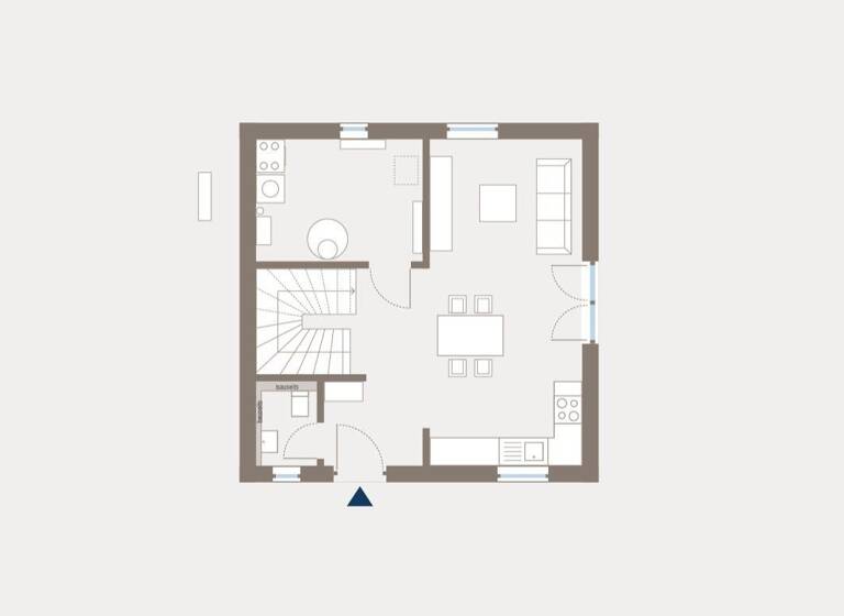 Einfamilienhaus zum Kauf provisionsfrei 195.389 € 3 Zimmer 91,1 m²<br/>Wohnfläche 400 m²<br/>Grundstück Plessa 04928