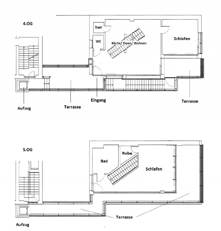 Maisonette zur Miete 3.047 € 3 Zimmer 124,6 m²<br/>Wohnfläche 4.<br/>Geschoss Schönhauser Allee 44 Prenzlauer Berg Berlin 10435