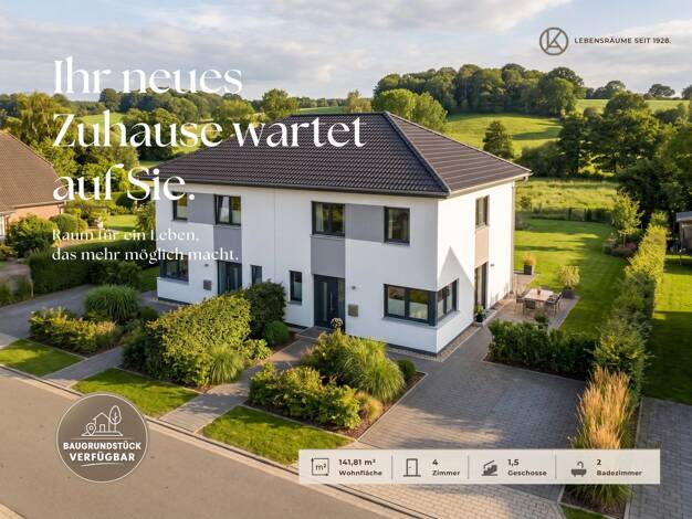 Doppelhaushälfte zum Kauf 349.450 € 5 Zimmer 142 m² 350 m² Grundstück Flintbek 24220