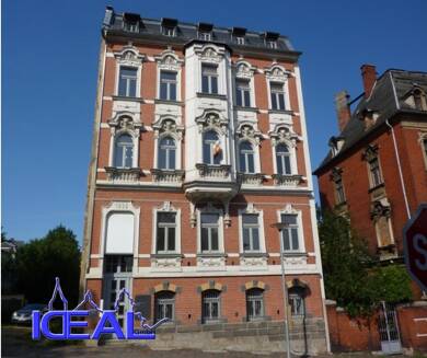 Studio zur Miete 375 € 3 Zimmer 93,6 m² 1. Geschoss Kaiserstraße 2 Bahnhofsvorstadt Plauen 08523