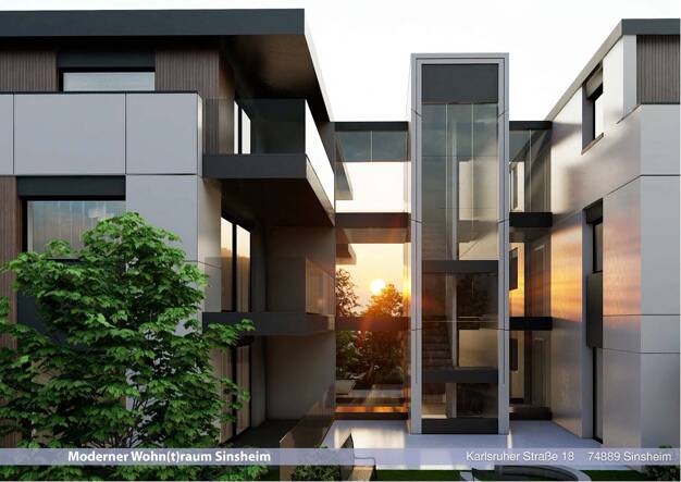 Wohnung zum Kauf - Neubau provisionsfrei 439.000 € 2 Zimmer 79,8 m² 1. Geschoss Dühren Sinsheim 74889
