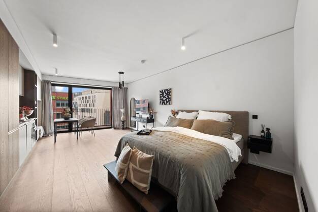 Wohnung zur Miete - Erstbezug 1.933 € 1 Zimmer 48,9 m² 6. Geschoss Überseeplatz 1 HafenCity Hamburg 20457