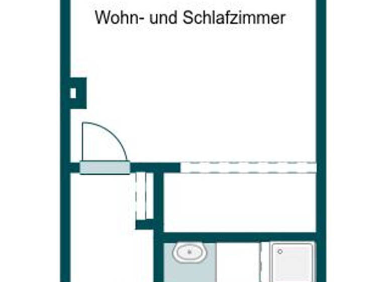 Studio zum Kauf 89.000 € 1 Zimmer 40,3 m² EG Erkrath 40699