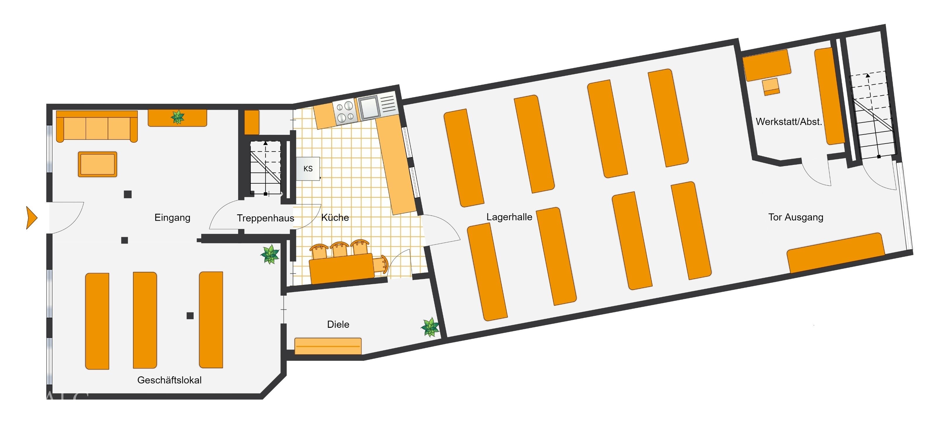 Reihenmittelhaus zum Kauf 299.000 € 5 Zimmer 302 m²<br/>Wohnfläche 295 m²<br/>Grundstück Kleikstraße 21 Herzogenrath Herzogenrath 52134