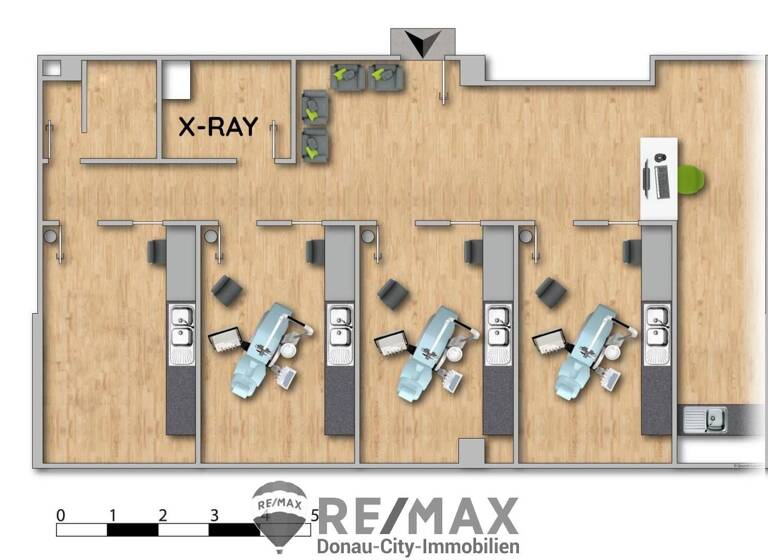 Praxis zur Miete 4.000 € 7 Zimmer 114 m² Bürofläche Vösendorf 2334