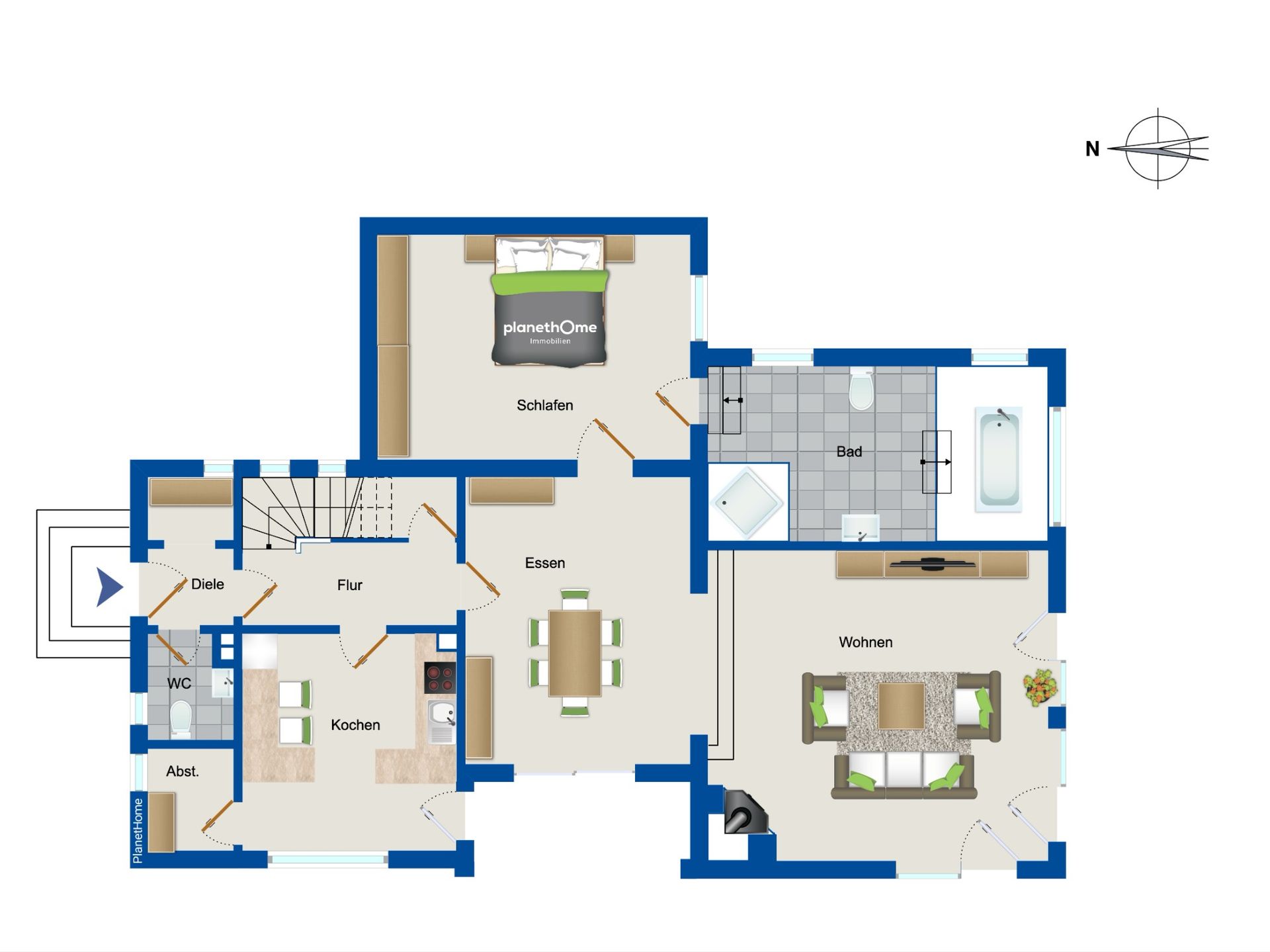 Einfamilienhaus zum Kauf 430.000 € 5 Zimmer 173,8 m²<br/>Wohnfläche 900 m²<br/>Grundstück Statistischer Bezirk 41 Hamm 59067