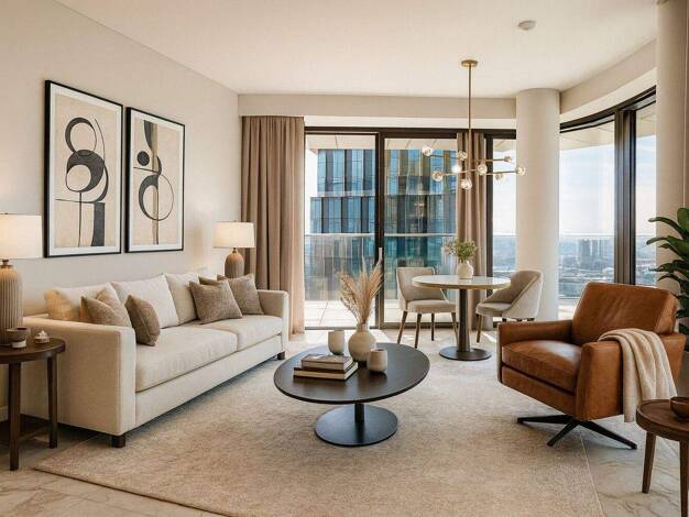 Studio zur Miete 3.248 € 4 Zimmer 112 m² 27. Geschoss Gallus Frankfurt am Main 60327