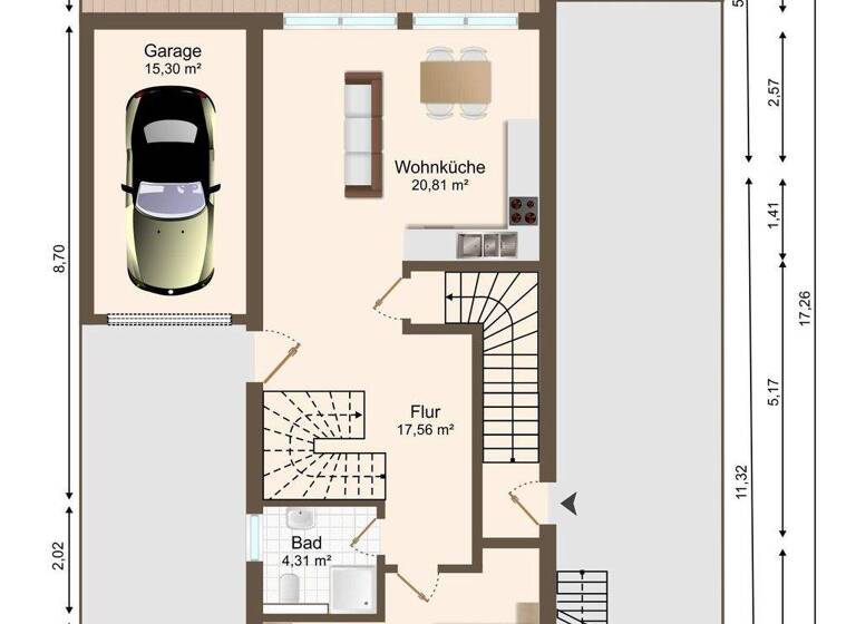 Mehrfamilienhaus zum Kauf - Erstbezug 650.000 € 7 Zimmer 225,5 m² 205 m² Grundstück Ensen Köln 51149