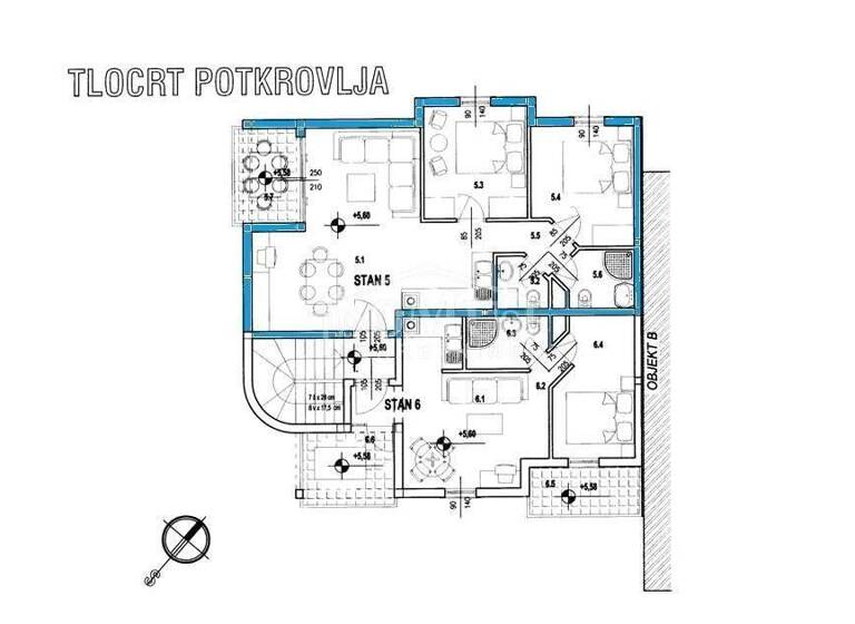 Wohnung zum Kauf 189.000 € 2 Zimmer 72 m² Vodice