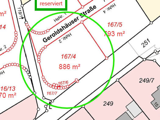 Grundstück zum Kauf provisionsfrei 219.728 € 886 m² Grundstück Geroldshäuser Str. 2 Geroldshausen 97256