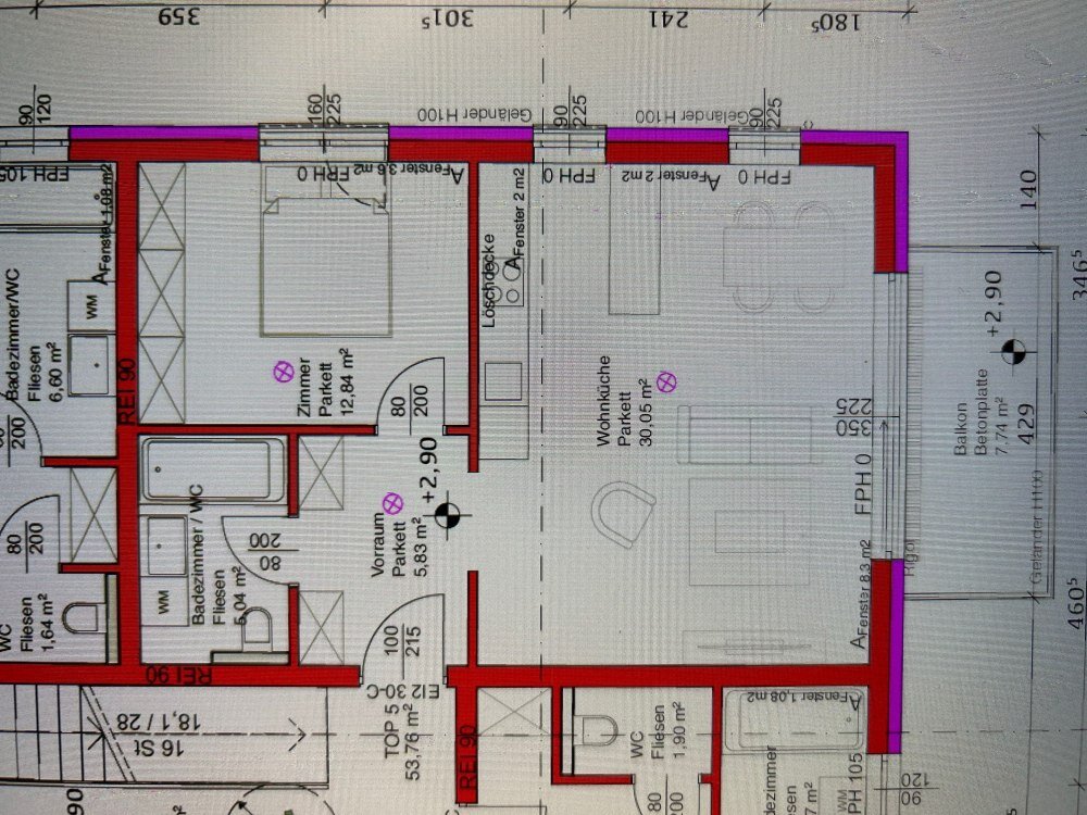 Wohnung zum Kauf 239.000 € 2 Zimmer 53,8 m²<br/>Wohnfläche Langenlebarn 3425