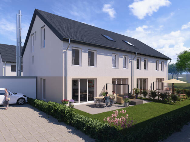 Reihenendhaus zum Kauf - Erstbezug 549.900 € 5,5 Zimmer 137 m² 220 m² Grundstück Gau-Bischofsheim 55296