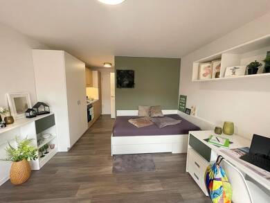 Studio zur Miete 470 € 1 Zimmer 26 m² 1. Geschoss frei ab sofort Königturmstraße 39 Innere Weststadt Schwäbisch Gmünd 73525