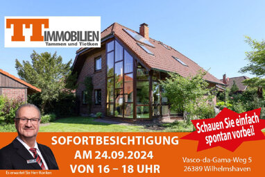 Einfamilienhaus zum Kauf 475.000 € 7 Zimmer 185,8 m² 1.051 m² Grundstück Neuende Wilhelmshaven-Maadebogen 26389